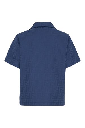 denim cotton shirt FENDI KIDS | JMC202AS64F1I11